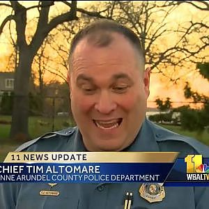 Dozens gather for vigil for officer shot in line of duty - YouTube