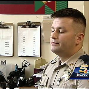 Officer who took down homicide suspect only been on force for 1 year - YouTube