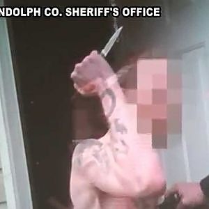 Body cam captures man attacking deputy with knife - YouTube
