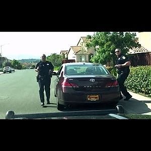 Police Running Man Challenge - YouTube