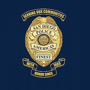 San Diego Police Department Running Man Challenge - YouTube