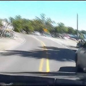 Michigan Police | Evading police control truck ends up colliding few boats. - YouTube