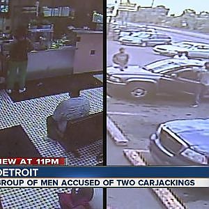 Carjackers caught on video - YouTube