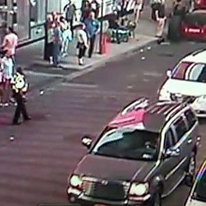 Man Suspected Of Tossing Hoax Device  at NYPD - YouTube