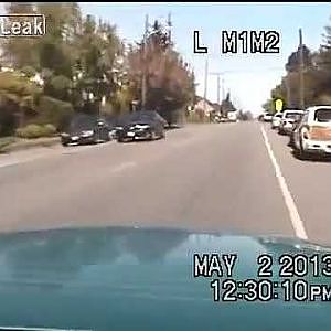 Guy Steals Cop Car And Goes For High Speed Joy Ride - YouTube