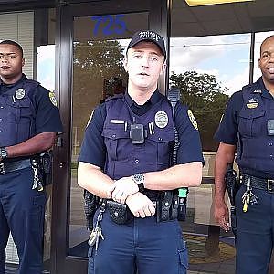 Arcadia Police 22 Push Up Challenge. - YouTube
