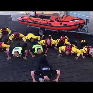 22 Push up Challenge # Blyth Police And RNLI Blyth - YouTube