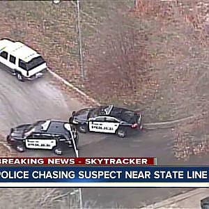 Police chase SUV Johnson County Kansas - YouTube