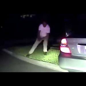 3334 Man runs from cops then pulls gun and starts shooting  police dashcam Video - YouTube
