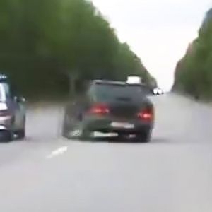 Fleeing Suspect Rams Police Car - Immediately Crashes - YouTube