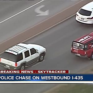 Police chase SUV Johnson County Kansas - YouTube