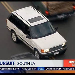 Los Angeles Police Chase (October 27, 2016) - YouTube