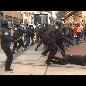 PORTLAND PROTEST!!! Police arrest 14 people during protest throughout Portland - YouTube