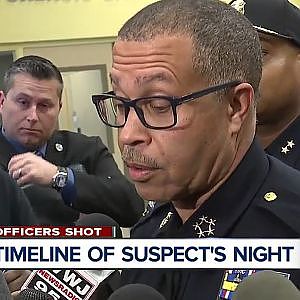 Looking at the history of the man accused of shooting two police officers - YouTube