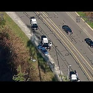 Police Helicopter Tracks Down A Carjacker, PIT Maneuver Ends The Chase - 3/18/2017, Helicopter Video - YouTube